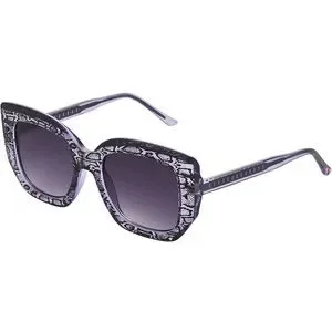 Betsey Johnson Women\'s Serpent Sunglasses Geo, Purple Snakeskin, 52mm Betsey Johnson Women main image 4